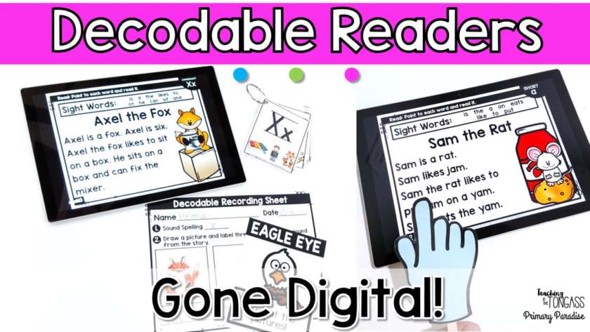Decodables Gone Digital: Ditch the Prep for Readers Made Easy