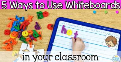 5 Ways to Use Whiteboards in the Classroom: Back to School Favorites