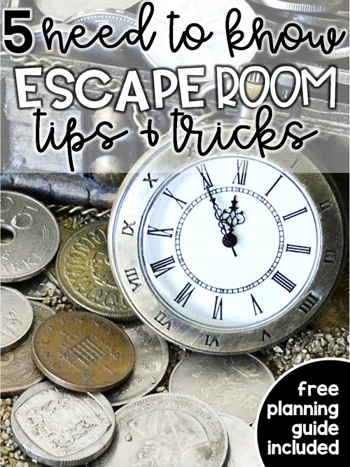 Escape rooms are engaging and fun, but can you incorporate them in your primary classroom? The answer is yes! Your primary students will love completing break out room activities in school, and you'll love how easy they are to implement. They're easier than you think! Here are 5 simple ways to make escape rooms work in your classroom!