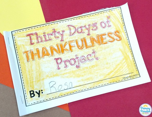 Thanksgiving in November is a time to teach thankfulness. This print and go daily journal is a great, thankful activity for your students to complete daily. It’s the perfect do now, morning work, homework, or writing project!