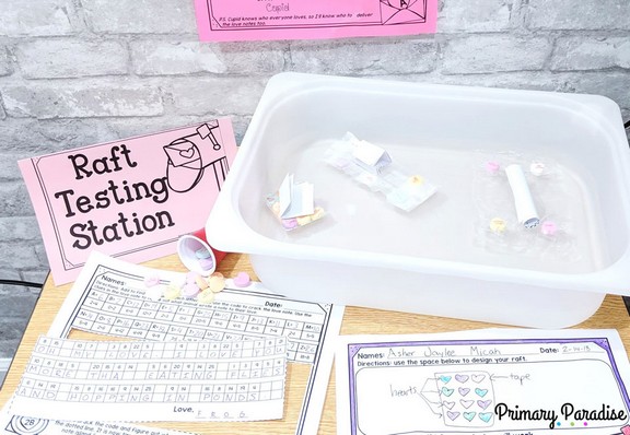 Valentine’s Day activities that are hands on, low prep, and super engaging! Perfect for kindergarten, first grade, and second grade classrooms in February.