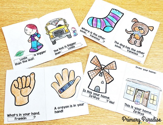 Sight Word practice that students and teachers will love! These personalized sight word books are a great way to engage students, especially reluctant learners and help them learn new sight words!