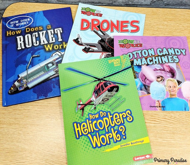 NGSS science standards for elementary students: learn some easy ways to incorporate science into your literacy instruction with these fantastic book collections from Steps to Literacy