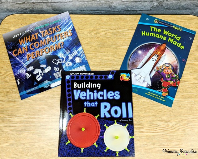 NGSS science standards for elementary students: learn some easy ways to incorporate science into your literacy instruction with these fantastic book collections from Steps to Literacy