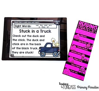 Digital decodable readers save teachers the prep time and can be used on iPads, tablets computers, laptops, even your cell phone or projector! Printable black and white versions are included to send home! Perfect practice for students learning 130 spelling sound patterns.