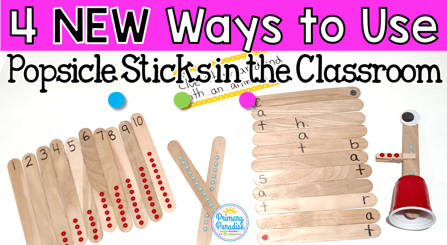 Popsicle Stick Mix-Up – Classroom Management Toolbox