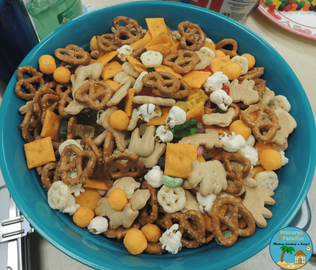 100th Day Snack Mix Complete