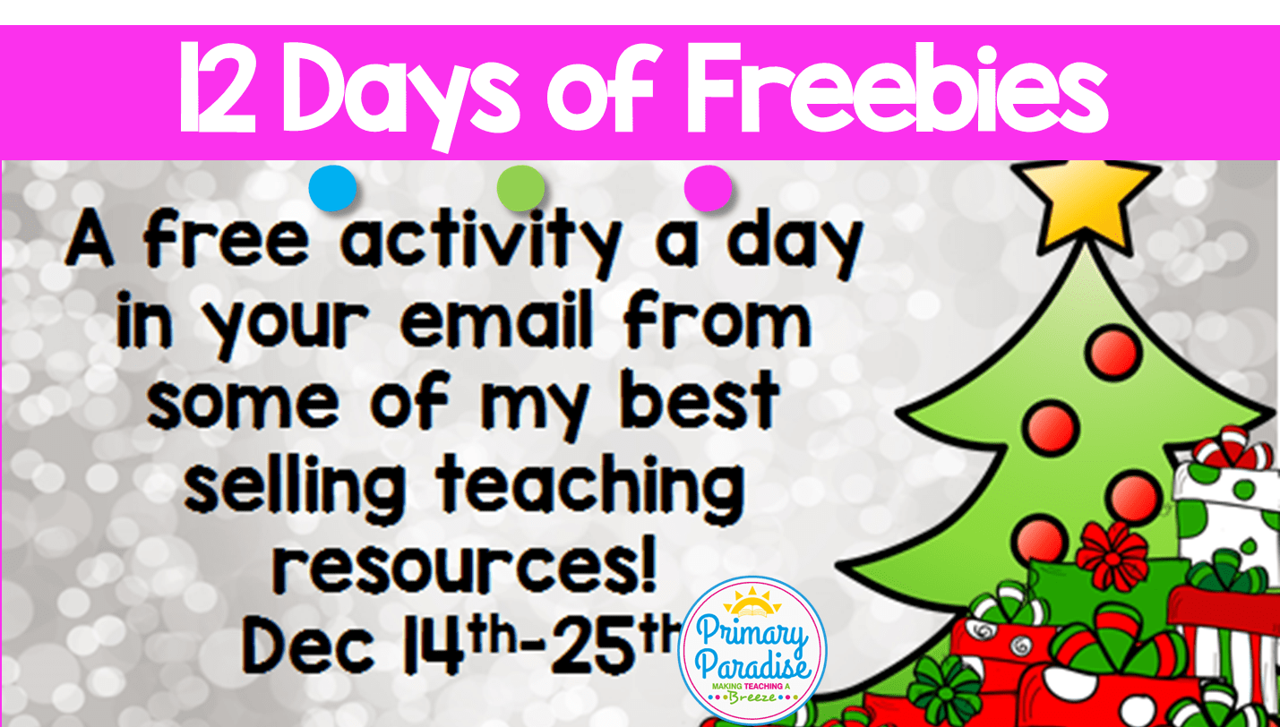 12 Days of Freebies!