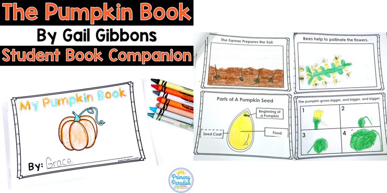 Pumpkin book by Gail Gibbons activities- Pumpkin exploration is such a fun, hands on, engaging activity for your classroom! Students will love investigating their pumpkins in October! Math, science, reading, and writing activities all in one fun, cross-curricular day!