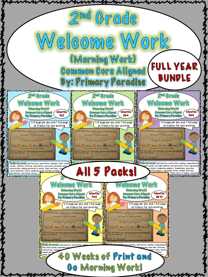 Welcome Work Bundle