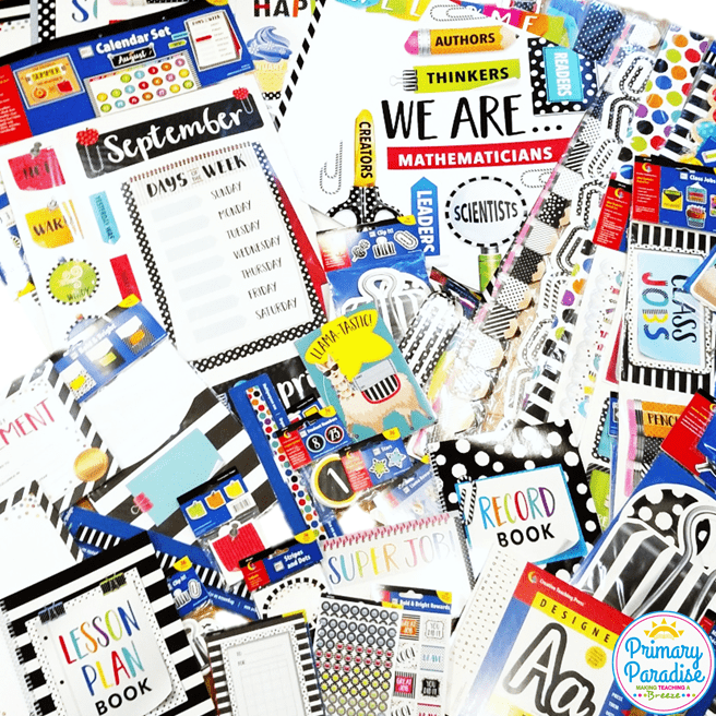 Creative Teaching Press’s Bold and Bright Décor collection is perfect for jazzing up any classroom! Back to school, classroom set up, classroom decor