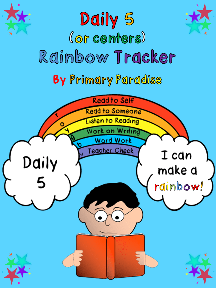 Daily 5 Rainbow Tracker Cover