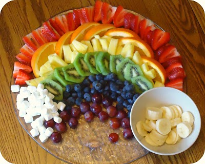 fruit rainbow