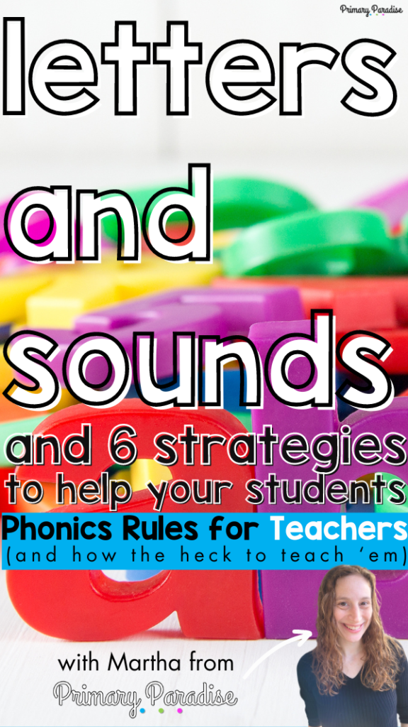 letters and sounds and 6 strategies to help your students pin