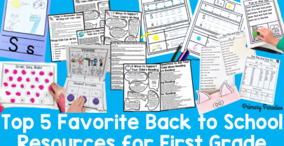 Top 5 Favorite Back to School Resources for First Grade