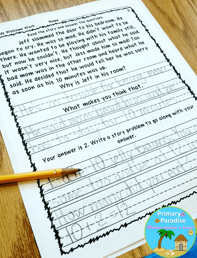 Morning work is so important to getting your students engaged first thing in the morning! Read how you can use morning work to make mornings smooth in your classroom!