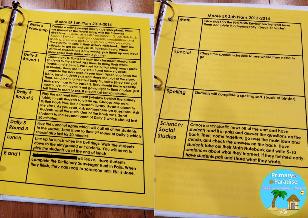 Sub plans when you have to miss a day of school can be a lot of work, but they don’t have to be with these 3 substitute sick day tips for your elementary classroom to keep your students engaged!