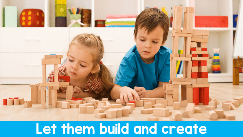 Let them build and create