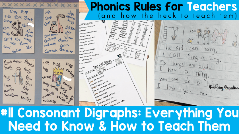 Consonant Digraphs: Everything You Need to Know and How to Teach Them