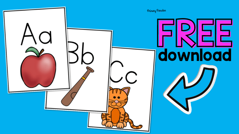 click here to download your alphabet flashcards for free
