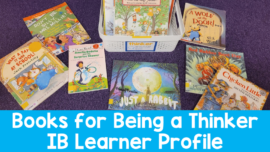 5 books for being a thinker IB learner profile pyp