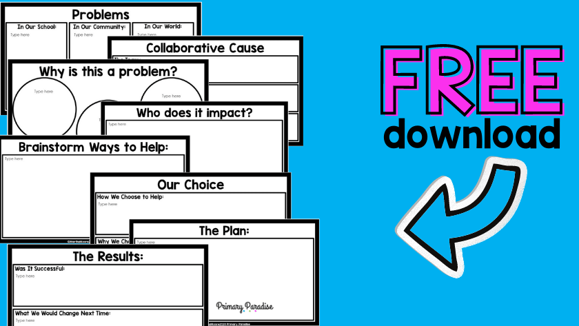 An image of the google slides templates with the words free download