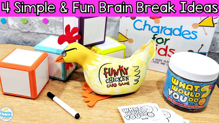 4 Brain Break Ideas that are Simple And Fun