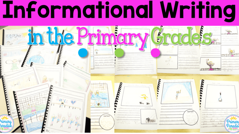 Informational Writing Books for K-2 (Lucy Calkins)