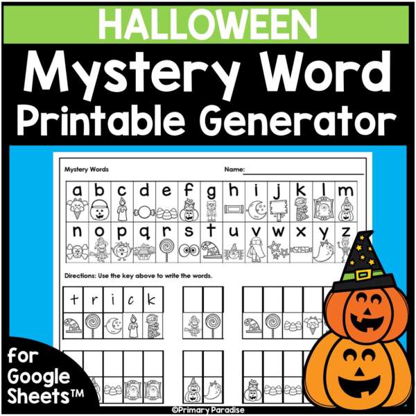 Mystery Words Halloween cover updated