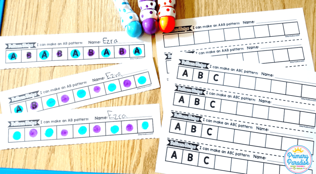 Dice and dabbers in your classroom are a great way to engage students and enhance learning in math, reading, words and more!