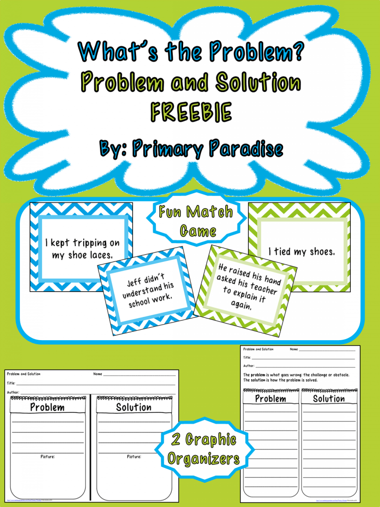 teaching problem and solution 4th grade