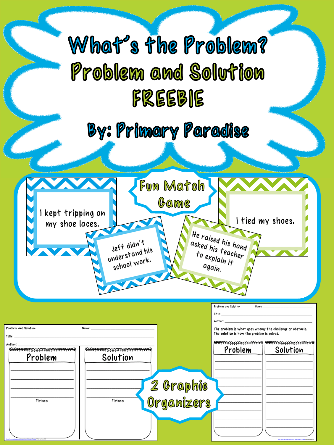 how to teach problem and solution