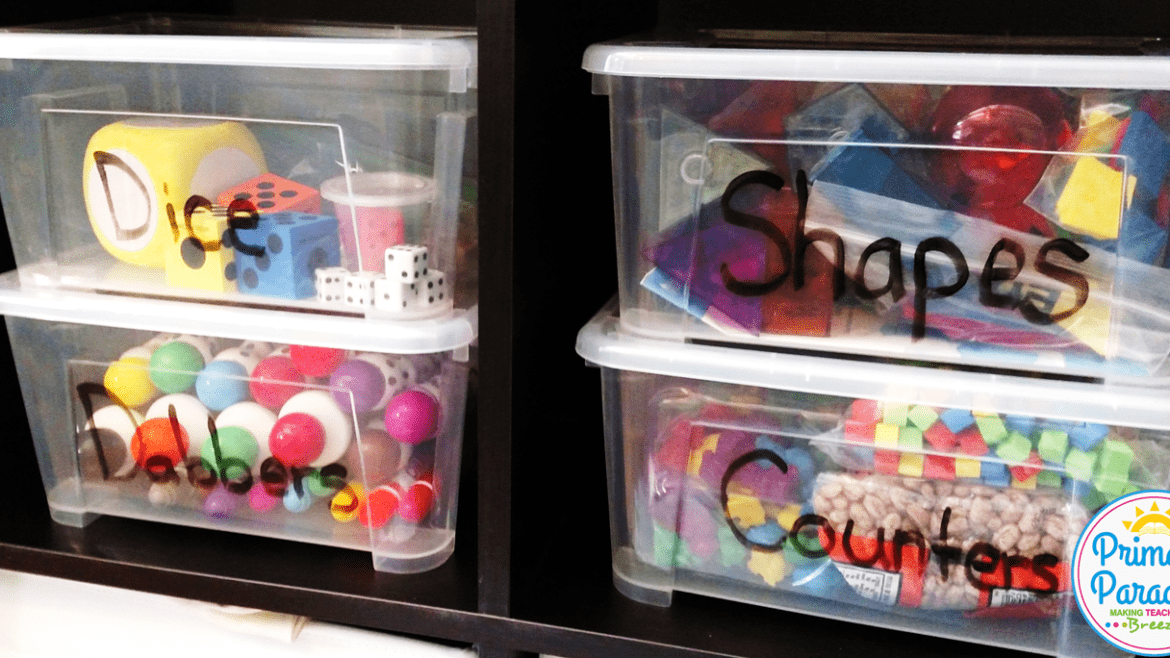 Classroom Storage Bins