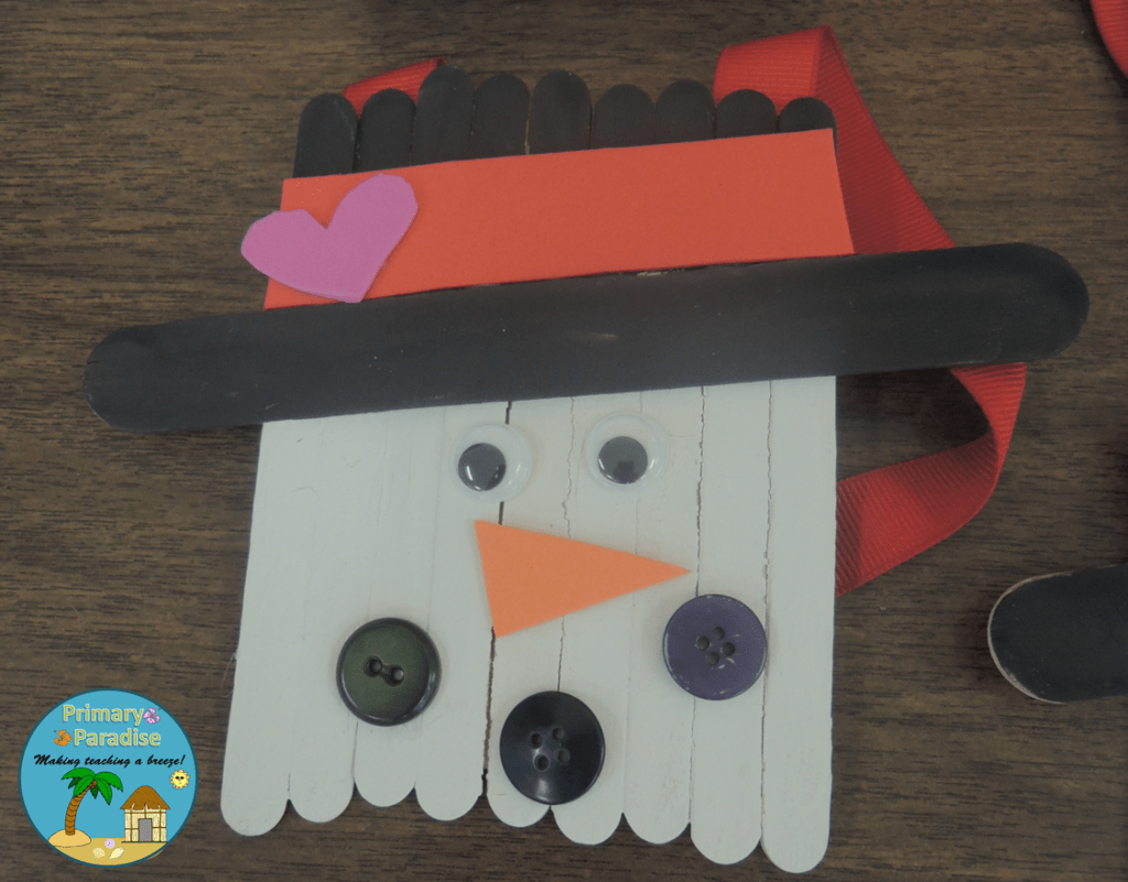 Popsicle Stick Snowman 5