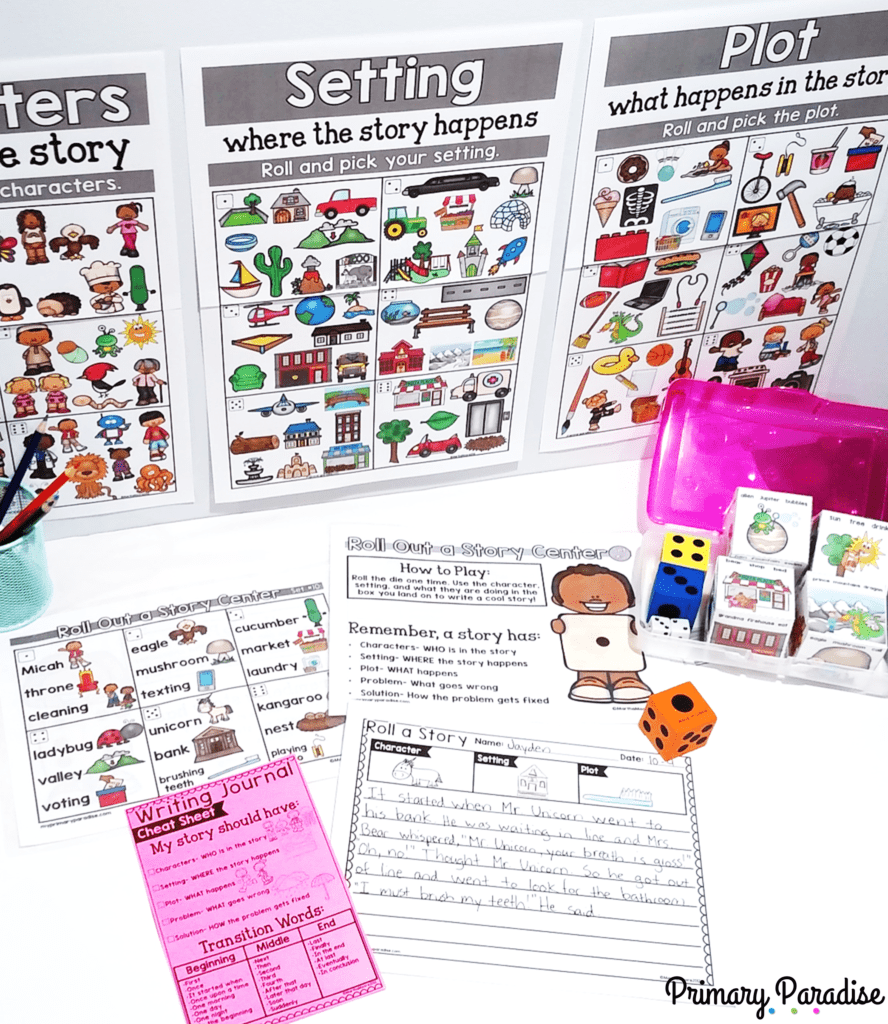 Year Long, Cheap, and Engaging Word work and Writing center ideas for your kindergarten, first grade, and second grade classroom! Your students will love these low prep, hands on centers. Perfect for Daily 5.