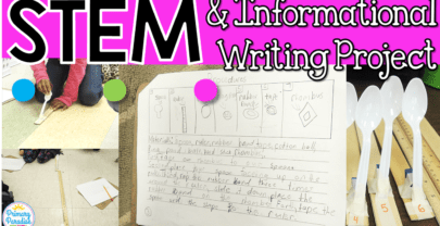 STEM & Informational Writing Project for Primary Students