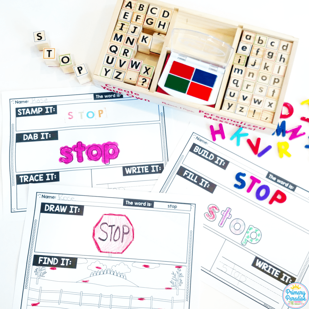 Dice and dabbers in your classroom are a great way to engage students and enhance learning in math, reading, words and more!