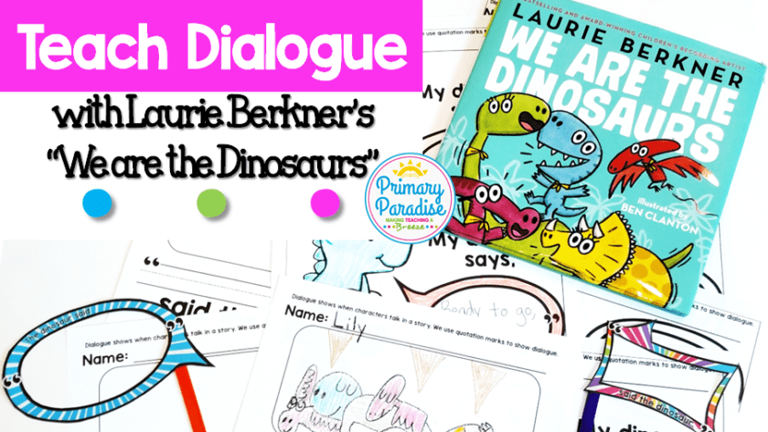 Dialogue, Dinosaurs, and the Adele of the PreSchool Crowd