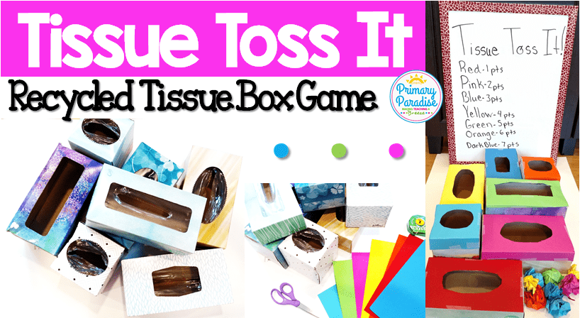 How To Repurpose Empty Tissue Boxes & Engage Your Class