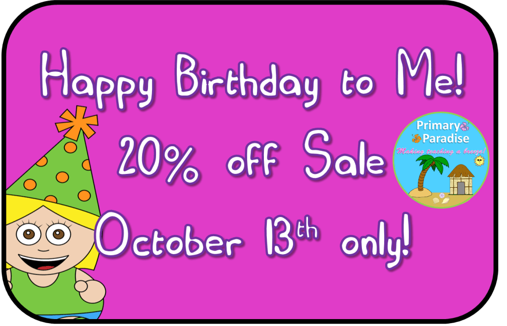 birthday sale