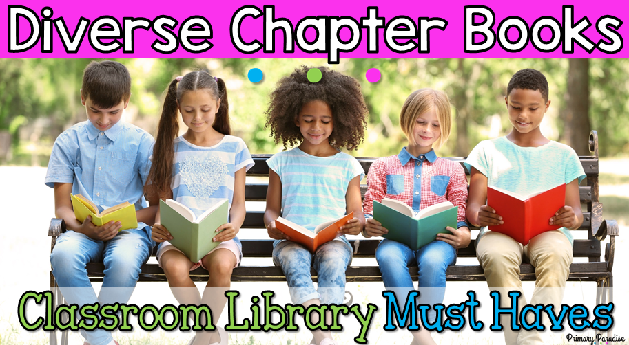 Diverse Chapter Books for 2nd and 3rd Graders