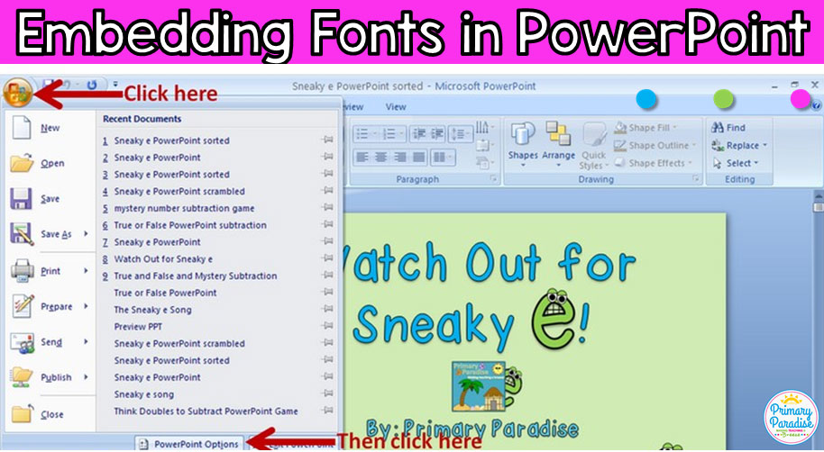 Embedding a Font in PowerPoint: Tricks of the Trade