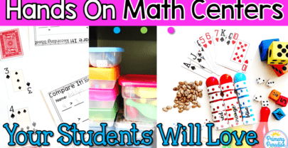 Low Prep, Hands On Math Centers Your Students Will Love