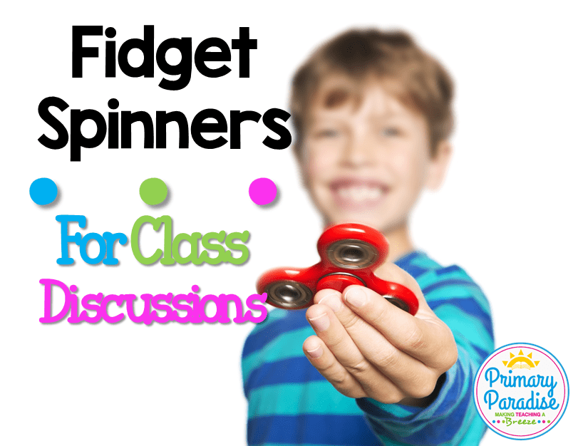 Fidget spinners: your students are obsessed with them, so learn how you can use them productively to engage your students in your K-2 classroom!