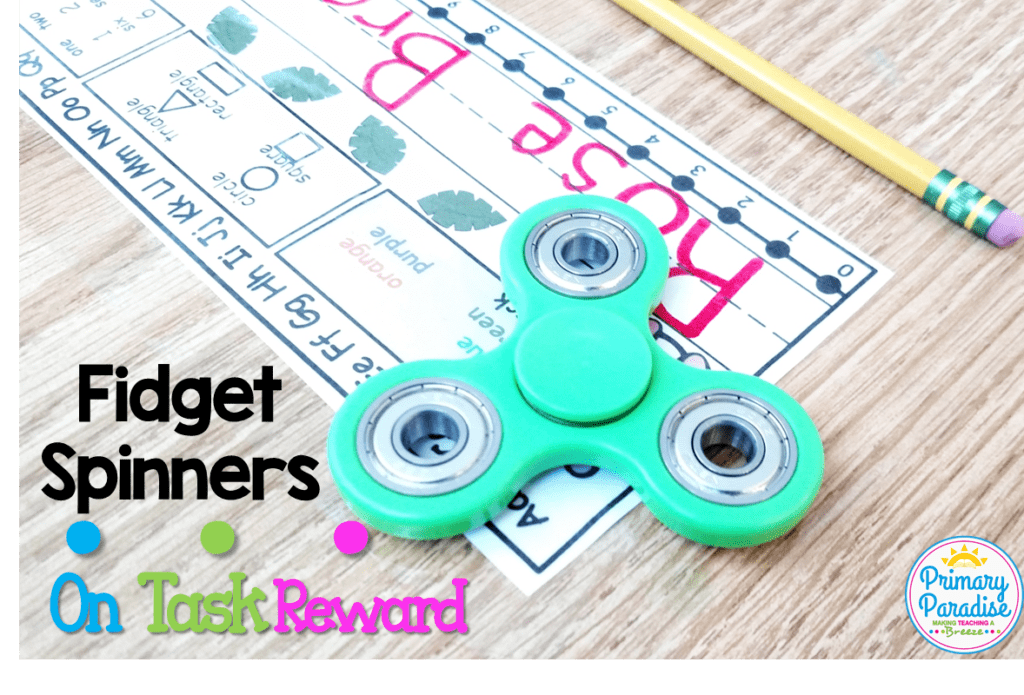 Fidget spinners: your students are obsessed with them, so learn how you can use them productively to engage your students in your K-2 classroom!