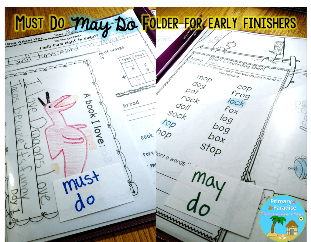 Early finishers in your classroom? Keep them learning and engaged with these 5, simple activities!