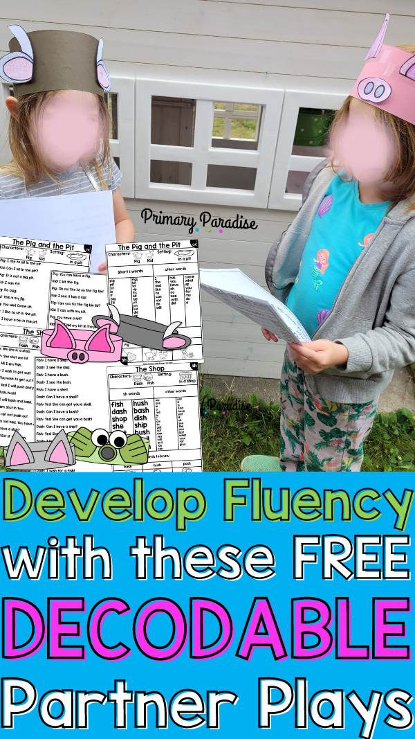 Decodable texts: How Using Partner Plays Develops Fluency (and Fun!)