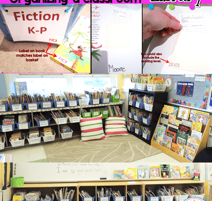 Learn how to create an organized and functional classroom library system that you and your students will love!