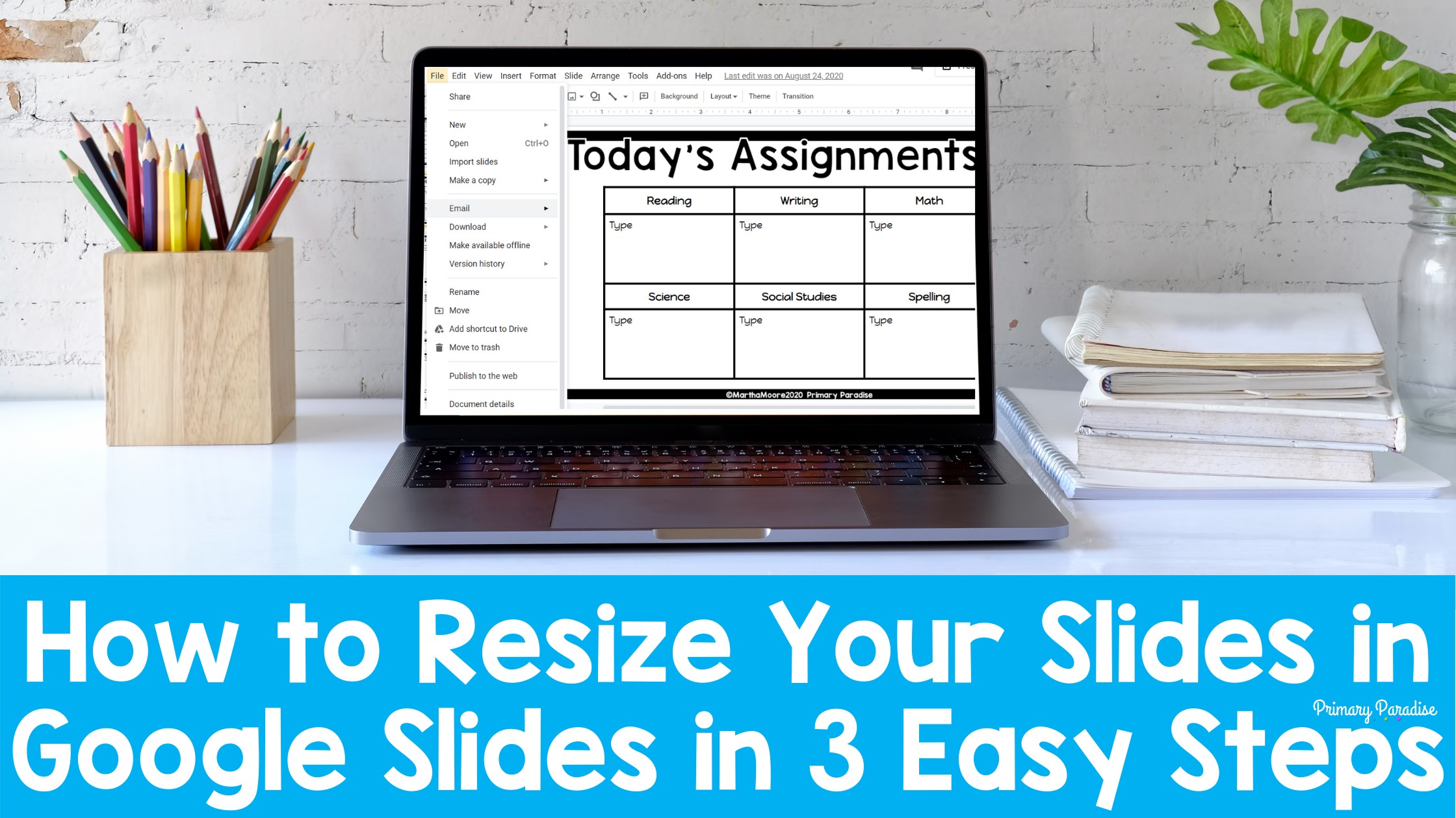 How to Resize Your Slides in Google Slides in 3 Easy Steps