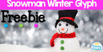 Snowman Glyph Freebie